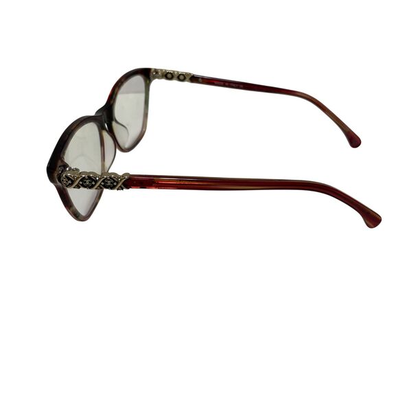 Chanel Vintage Eye Glass Frames Interlocking CC Pattern On Side Made in Italy - Picture 5 of 5